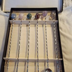 Vintage ball cocktail stirs or spoons